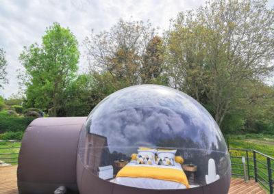 Bulle in Champ' - Nuit insolite dans une bulle - Contact